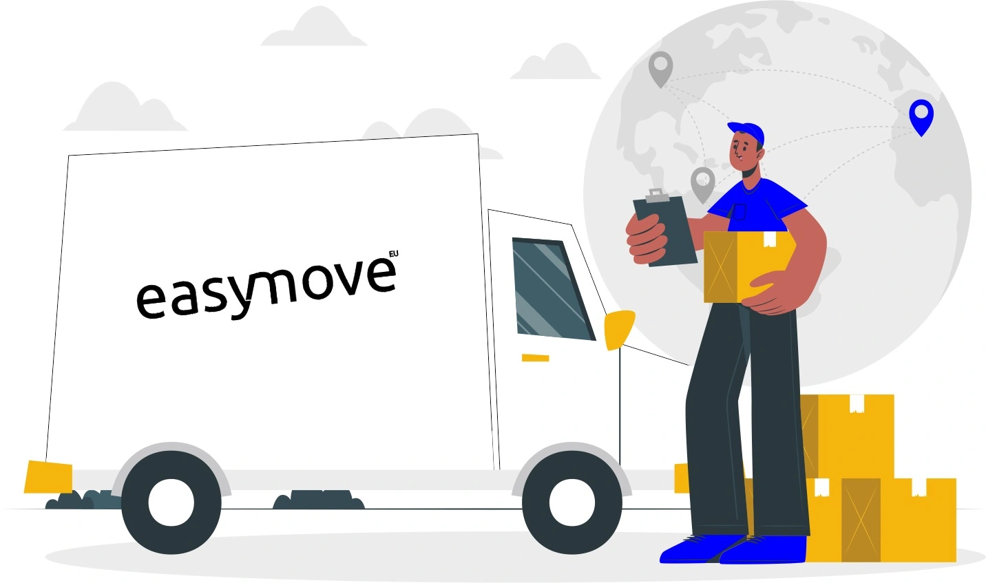 La empresa de mudanzas perfecta: el servicio para personas y furgonetas de Easy Move Europe